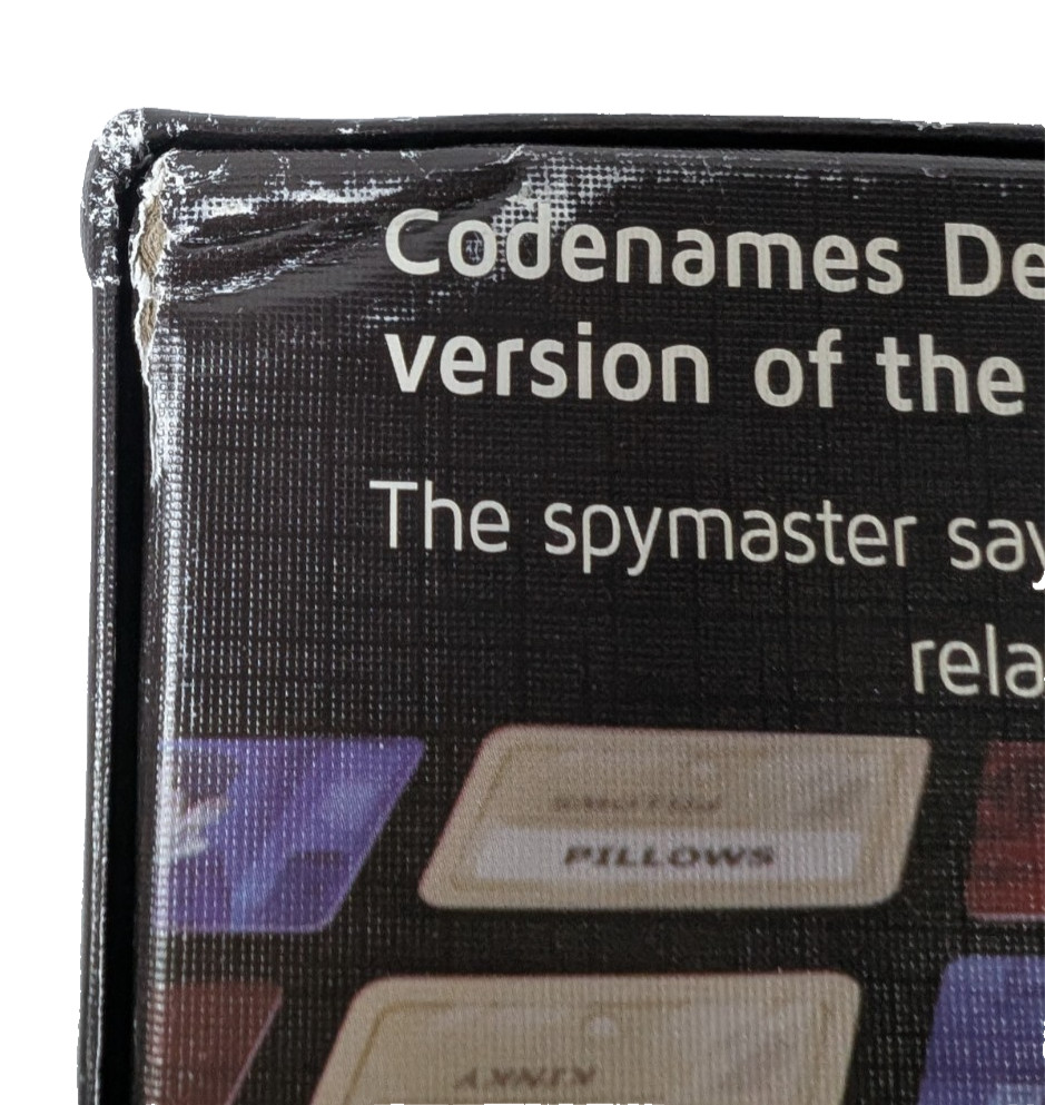 Codenames Deep Undercover 2.0 Adult Party Game Complete Unpunched OOP