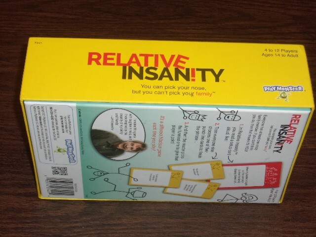 NIB 2017 Relative Insanity Game Made and Played by Jeff Foxworthy Playmonster