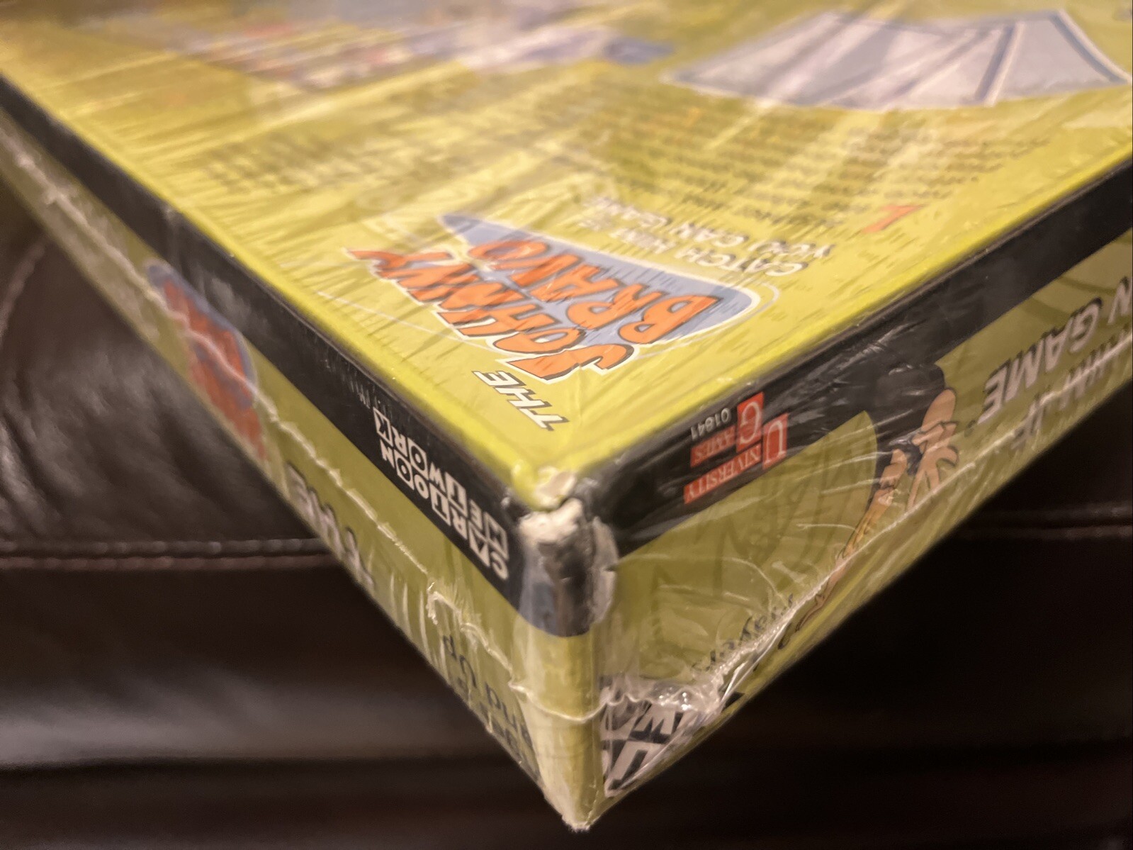 Johnny Bravo Catch Him if You Can Board Game Cartoon Network CN NOS Sealed