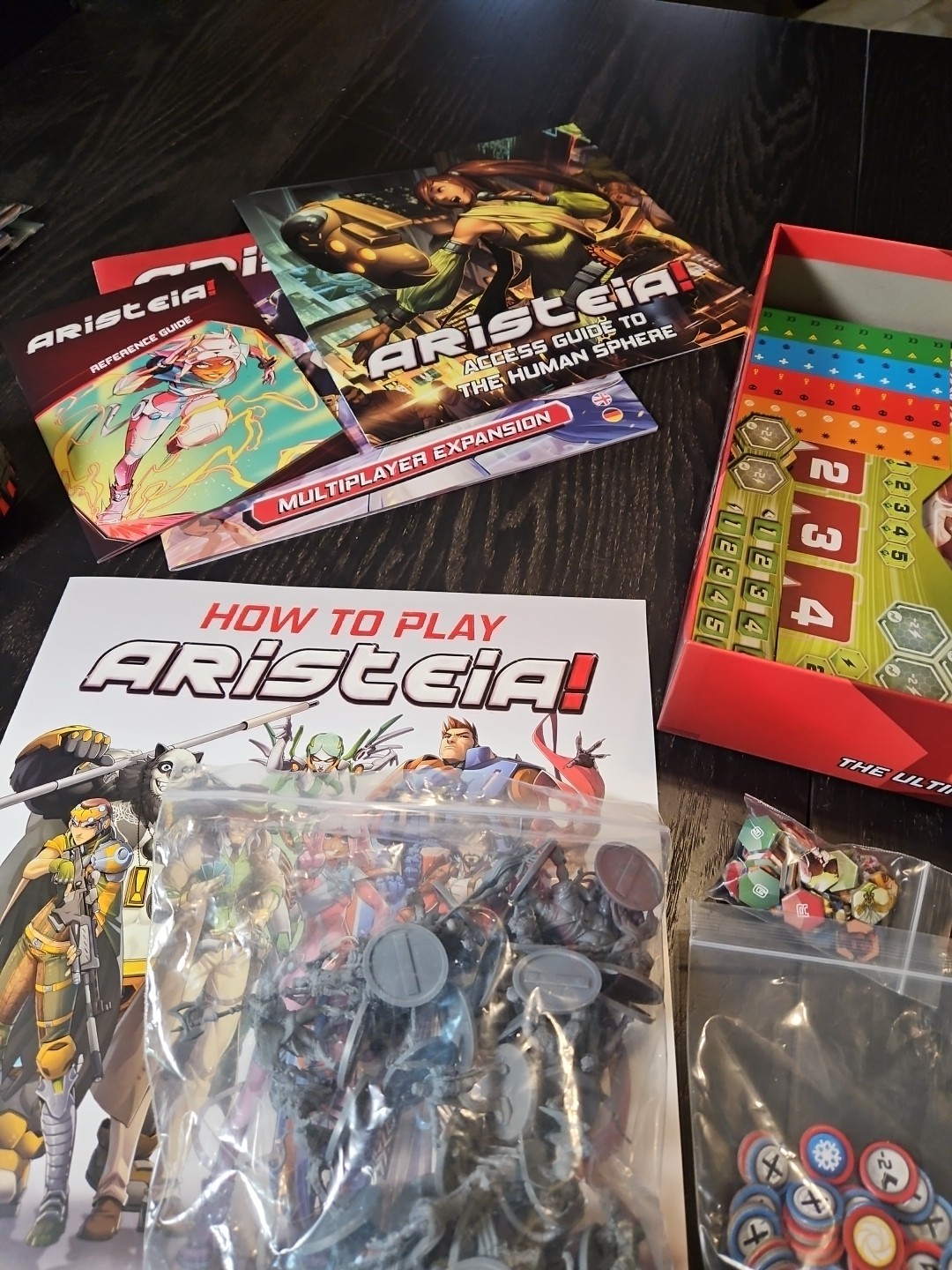 Aristeia! The Ultimate Sports Show Corvus Belli Board Game With Multi-player Exp