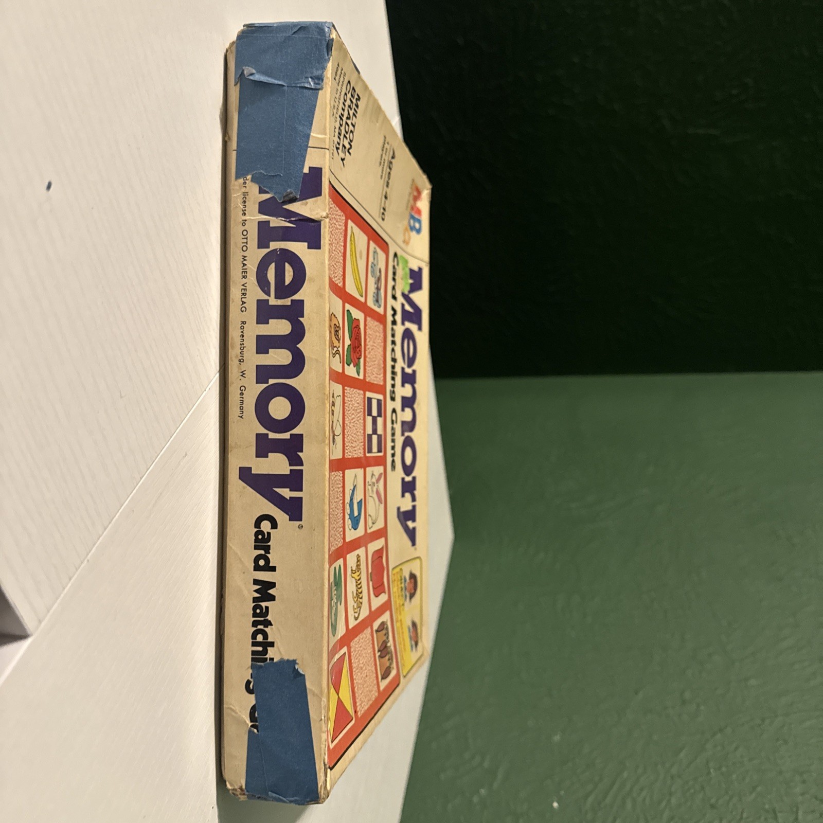 VINTAGE 1980s MILTON BRADLEY ORIGINAL MEMORY CARD MATCHING GAME COMPLETE
