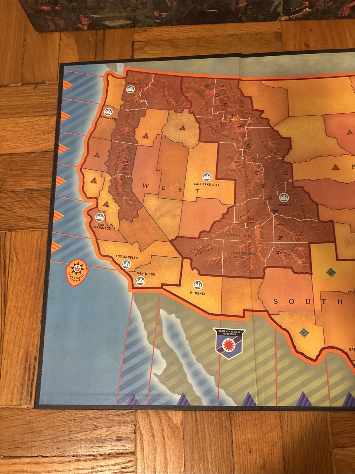 Vintage 1986 Fortress America Game Board Game Milton Bradley Complete GAMEMASTER