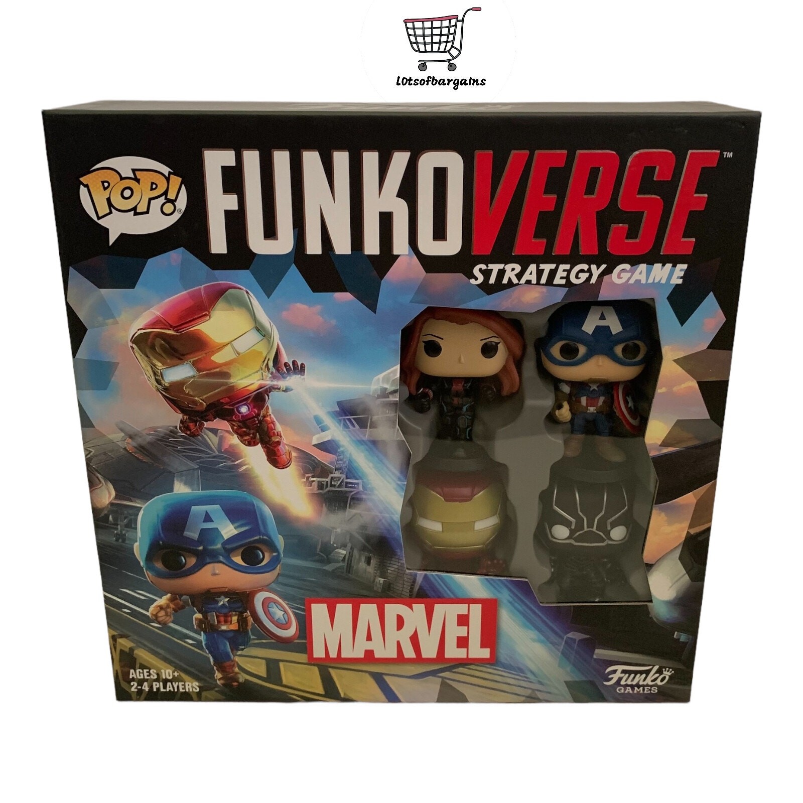 Funko Funkoverse Marvel 100 4 Pack Strategy Board Game Unopened New