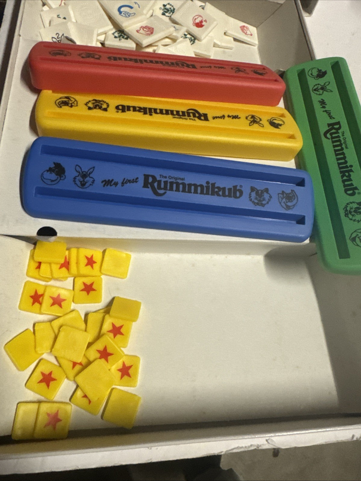 My First Rummikub 5 and Up No Reading Pressman 1994 Complete with Instructions