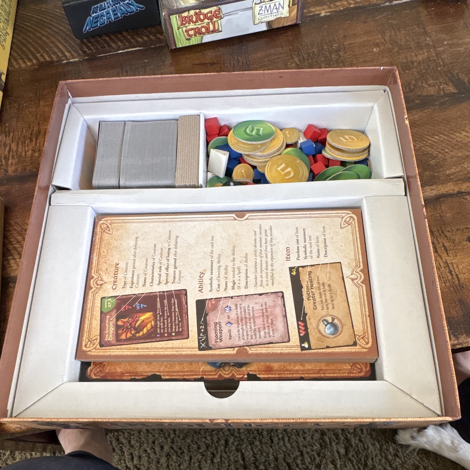 Z-Man Games Prophecy Fantasy Board Game 2 Players 17+ 2007 ZM? 7018