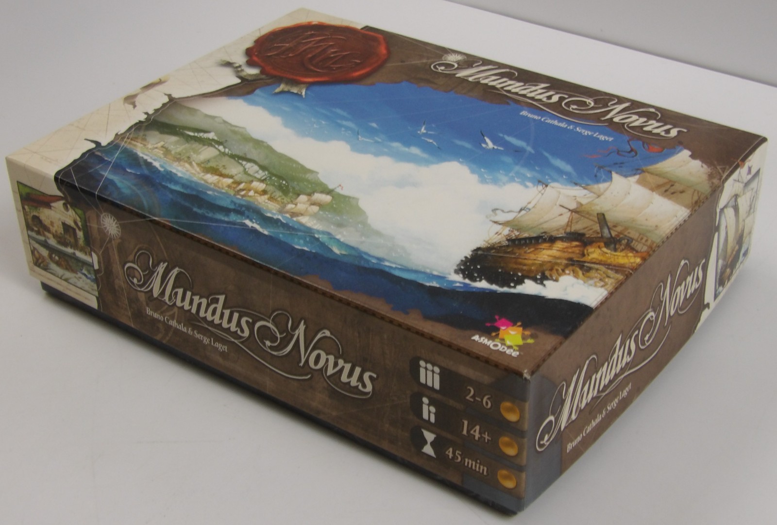 Mundus Novus Tactical Game COMPLETE IN BOX unpunched Asmodee Games