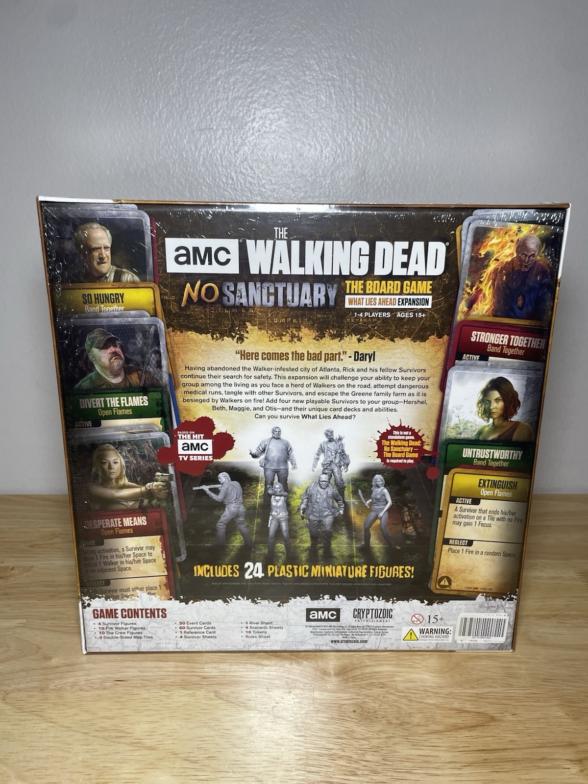 The Walking Dead No Sanctuary Board Game Kickstarter Edition Plus Expansions NEW