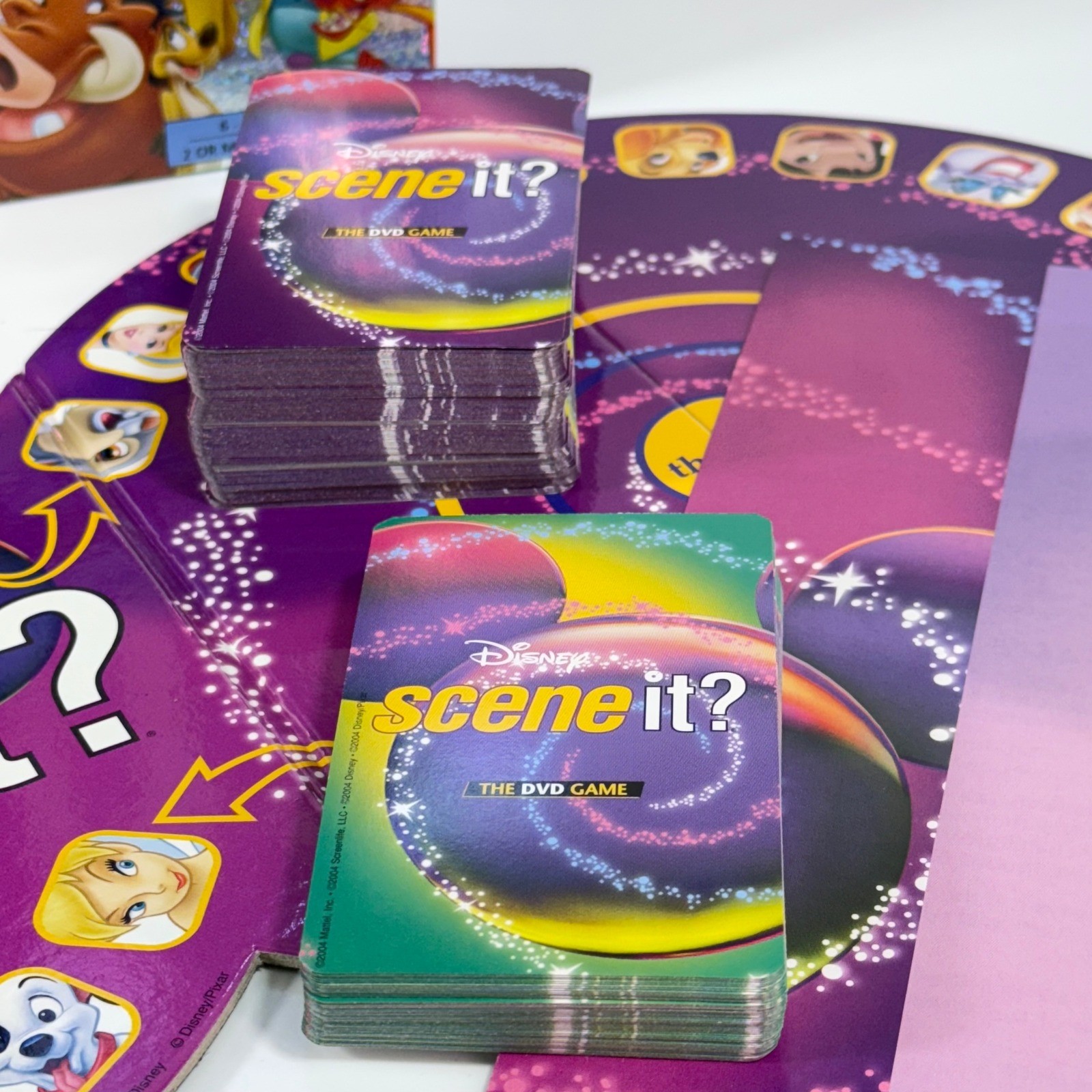 Disney Scene It The DVD Game Family Trivia Featuring Disney Pixar Characters