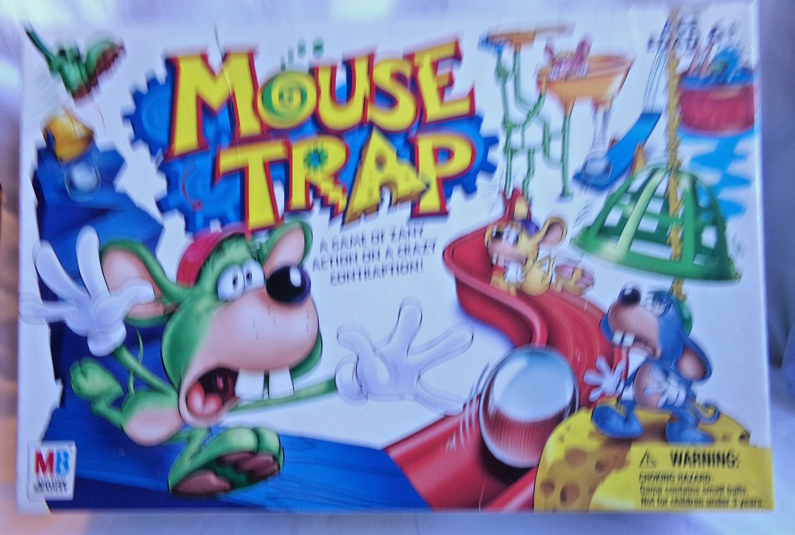 VINTAGE Mouse Trap COMPLETE Milton Bradley 2005 Classic Board Game Kids Family