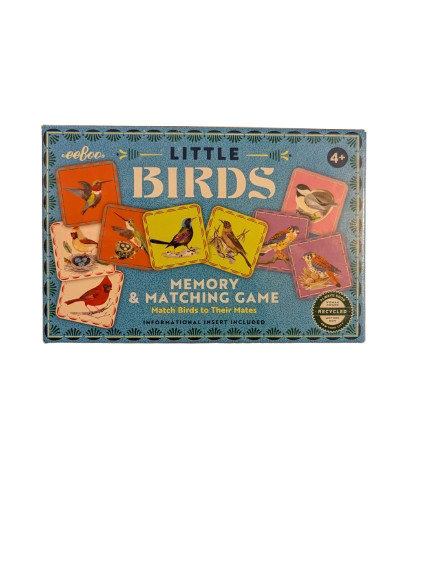 : Memory & Matching Game – Little Birds – 18 Illustrated Matching Pairs, Conc…