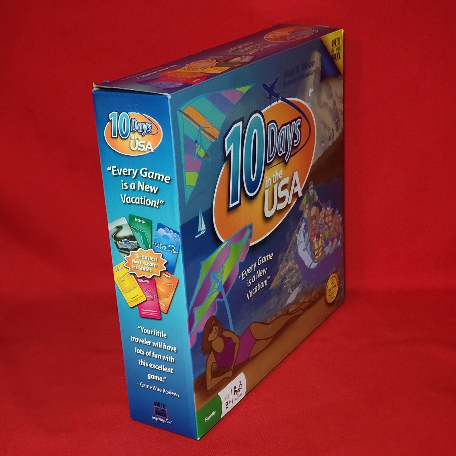 10 Days in the USA Family Board Game Every Game is a New Vacation