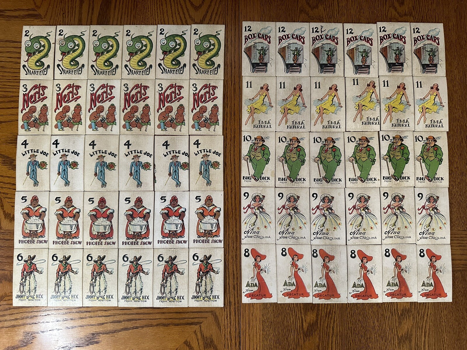 Vintage Snake Eyes No.27 Game Circa 1930s By Selchow & Righter – Fair to Good