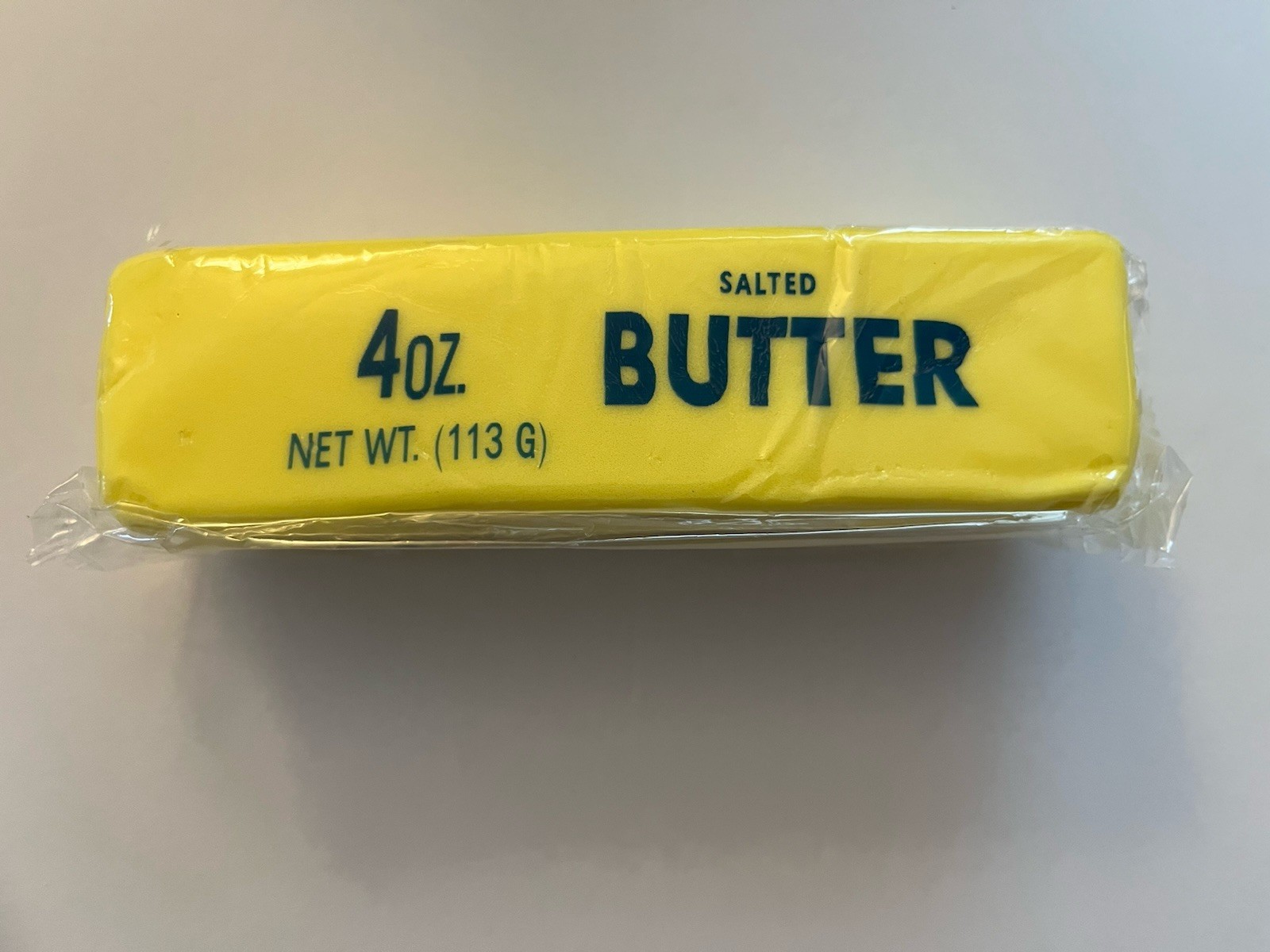 Salted Butter Squishy Stress Toy 4oz 113g Realistic Food Squeeze Fidget Toy New