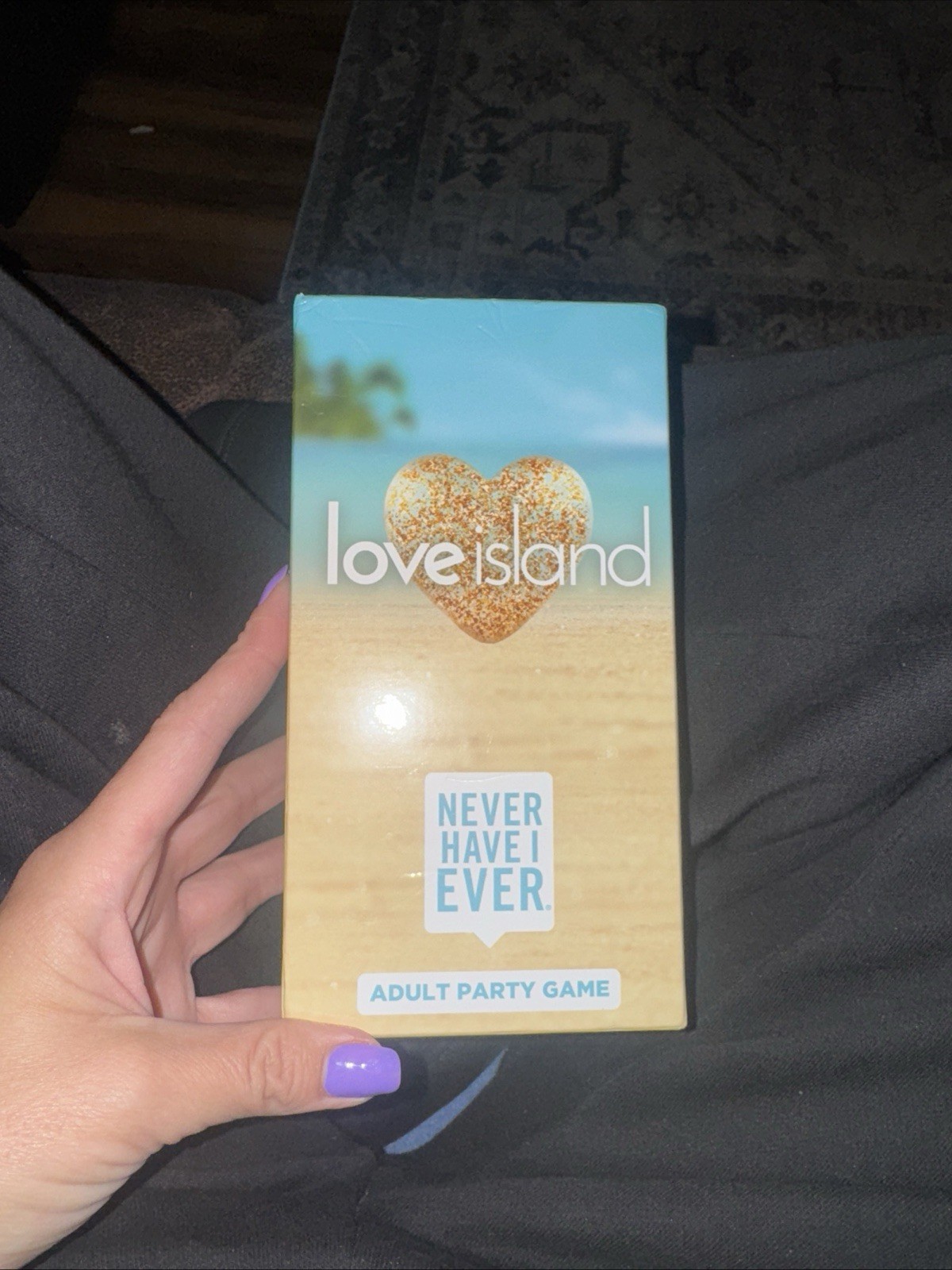 Love Island Party Game Brand New and Sealed Never Have I Ever Adult Game Trivia