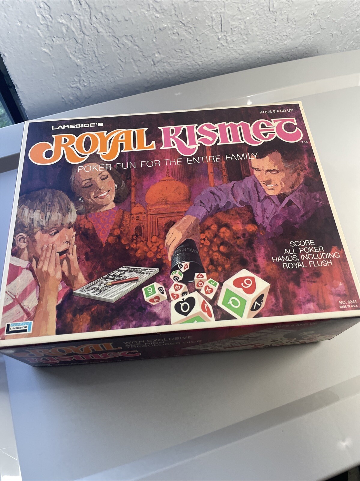 Royal Kismet Dice Game Lakeside 1974 Complete