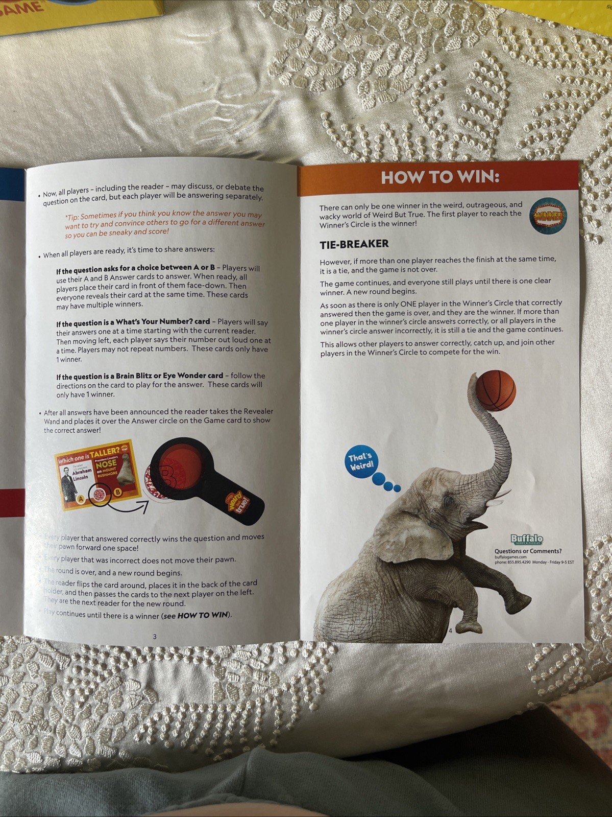 National Geographic Kids / Weird but true! Complete Has All Pieces – AGES 8+ EUC