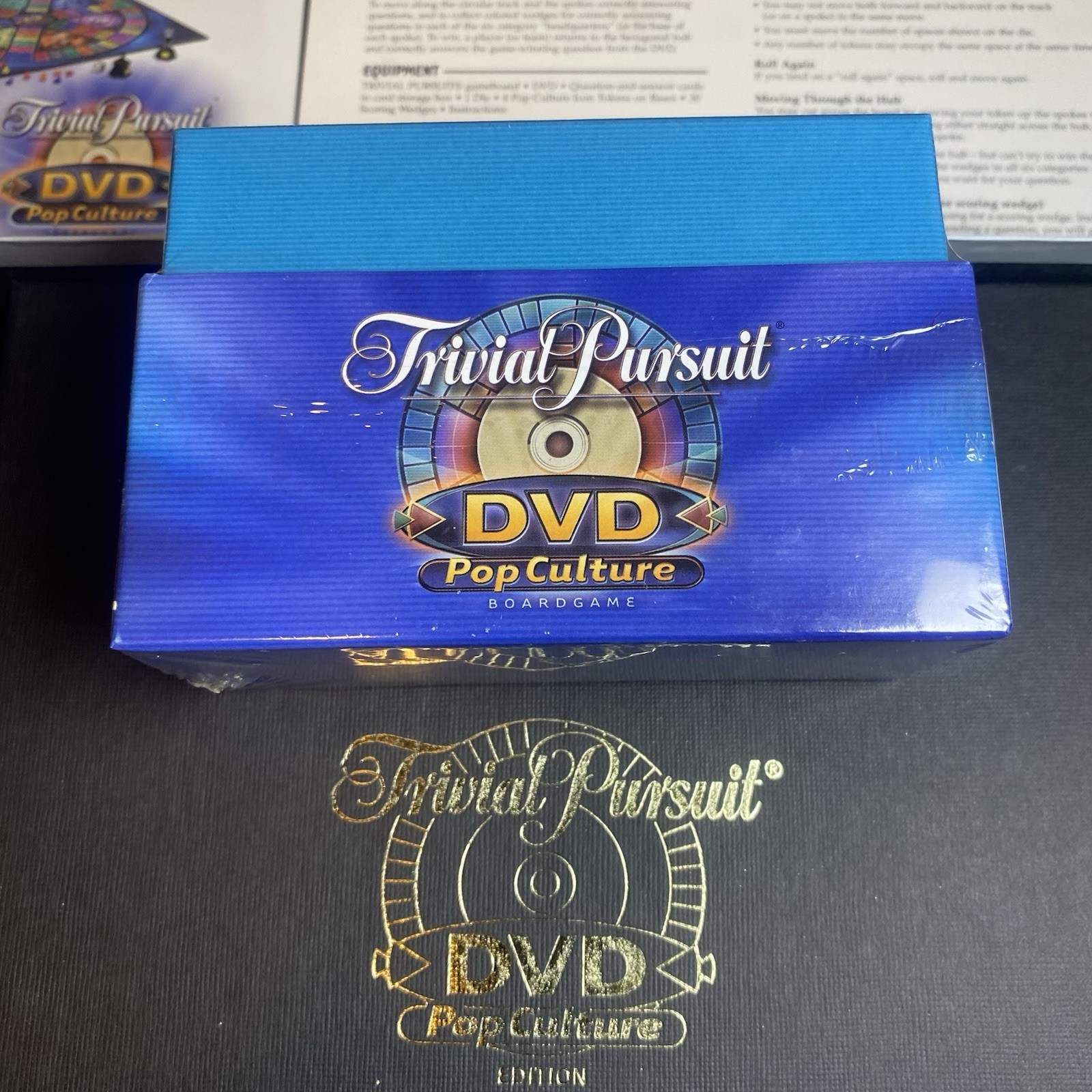Trivial Pursuit DVD Pop Culture Board Game Hasbro Parker Brothers NEW Sealed