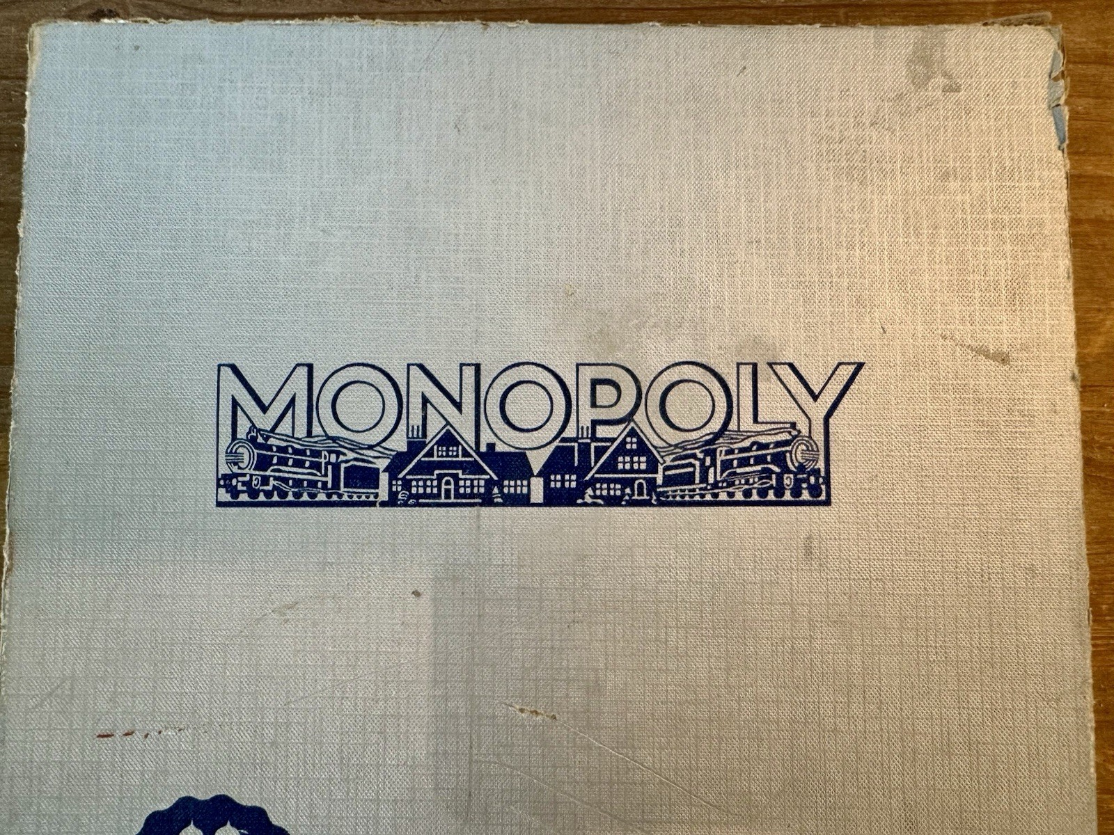 Vintage Monopoly Game Silber Edition Spiele Schmidt German 1940s See Descp