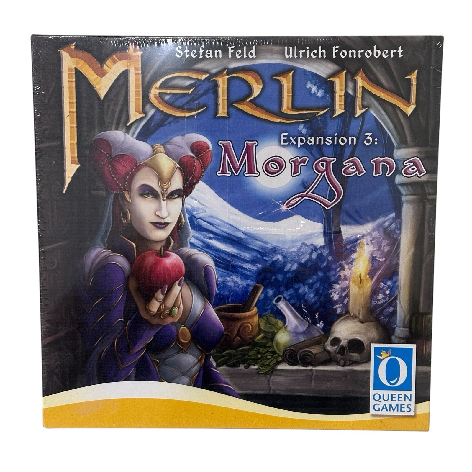 Merlin ~ Morgana Expansion 3 ~ Queen Games ~ New ~ OEJ Sealed Rare