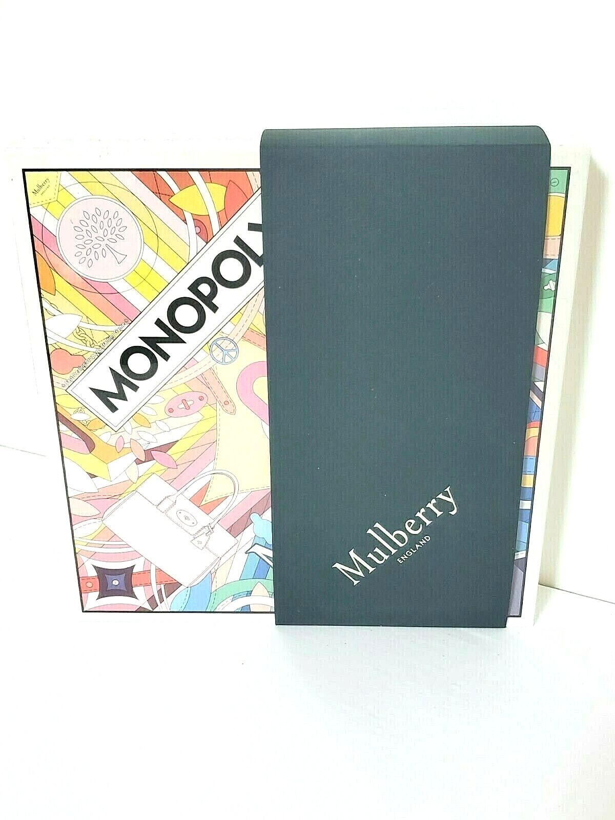 Monopoly Board Game Mulberry Luxury Bag UK Limited Edition Sealed England RARE