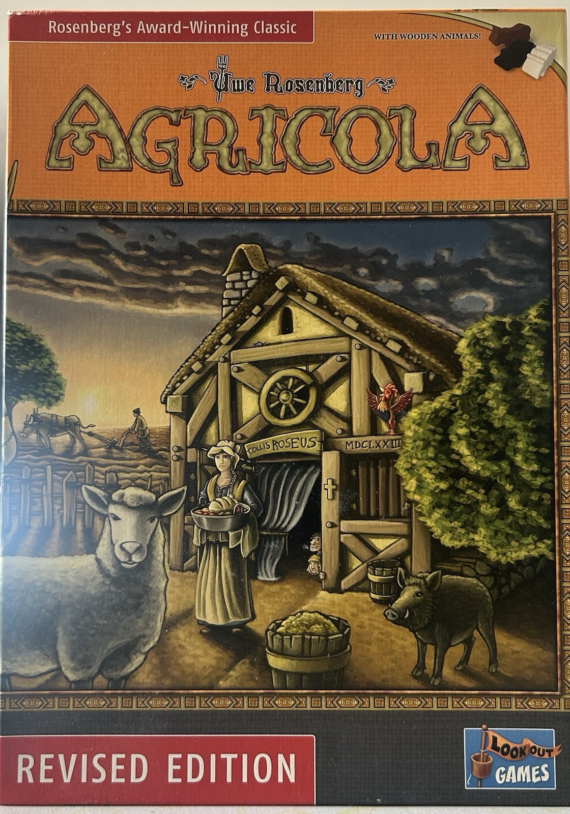 Agricola Board Game Revised Edition Complete