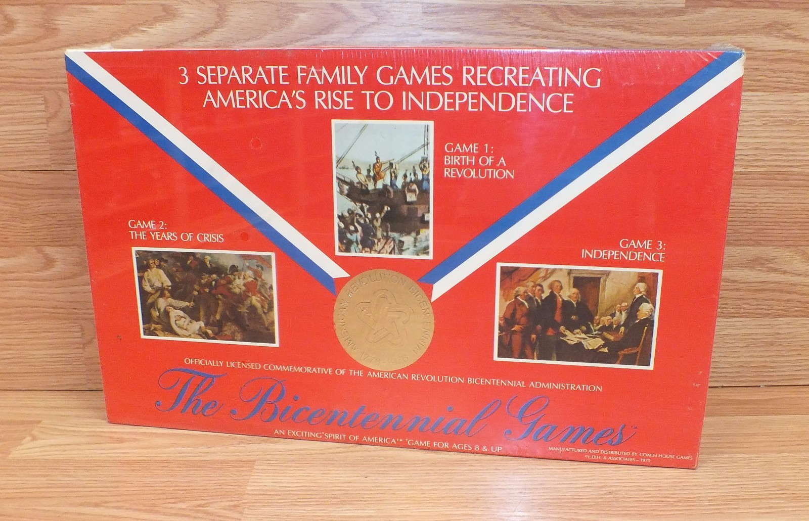 Coach House The Bicentennial Games: An Exciting “Spirit of America” Game For 8+