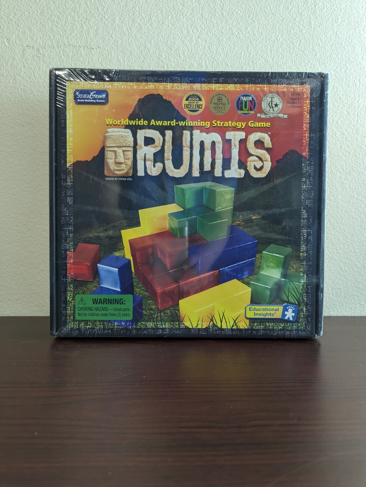 Educational Insights Rumis (Board Game, 2004) New Sealed Brain-Building Games