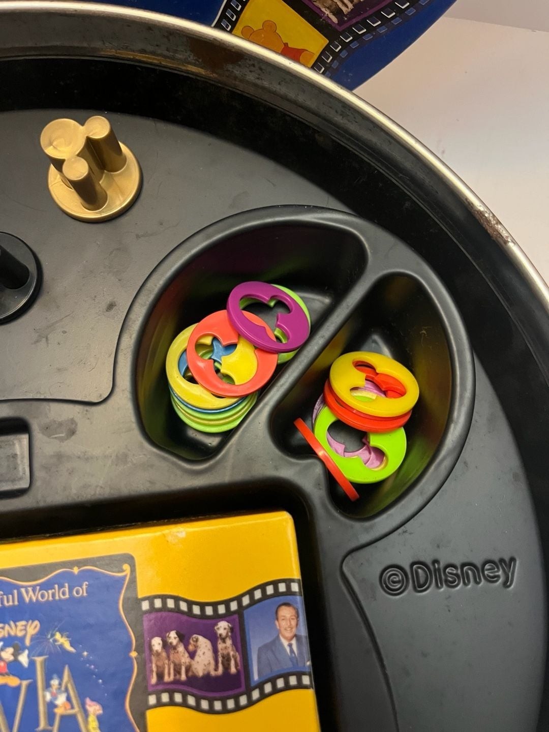 1997 The Wonderful World of Disney Trivia Game in Collector Tin by Mattel