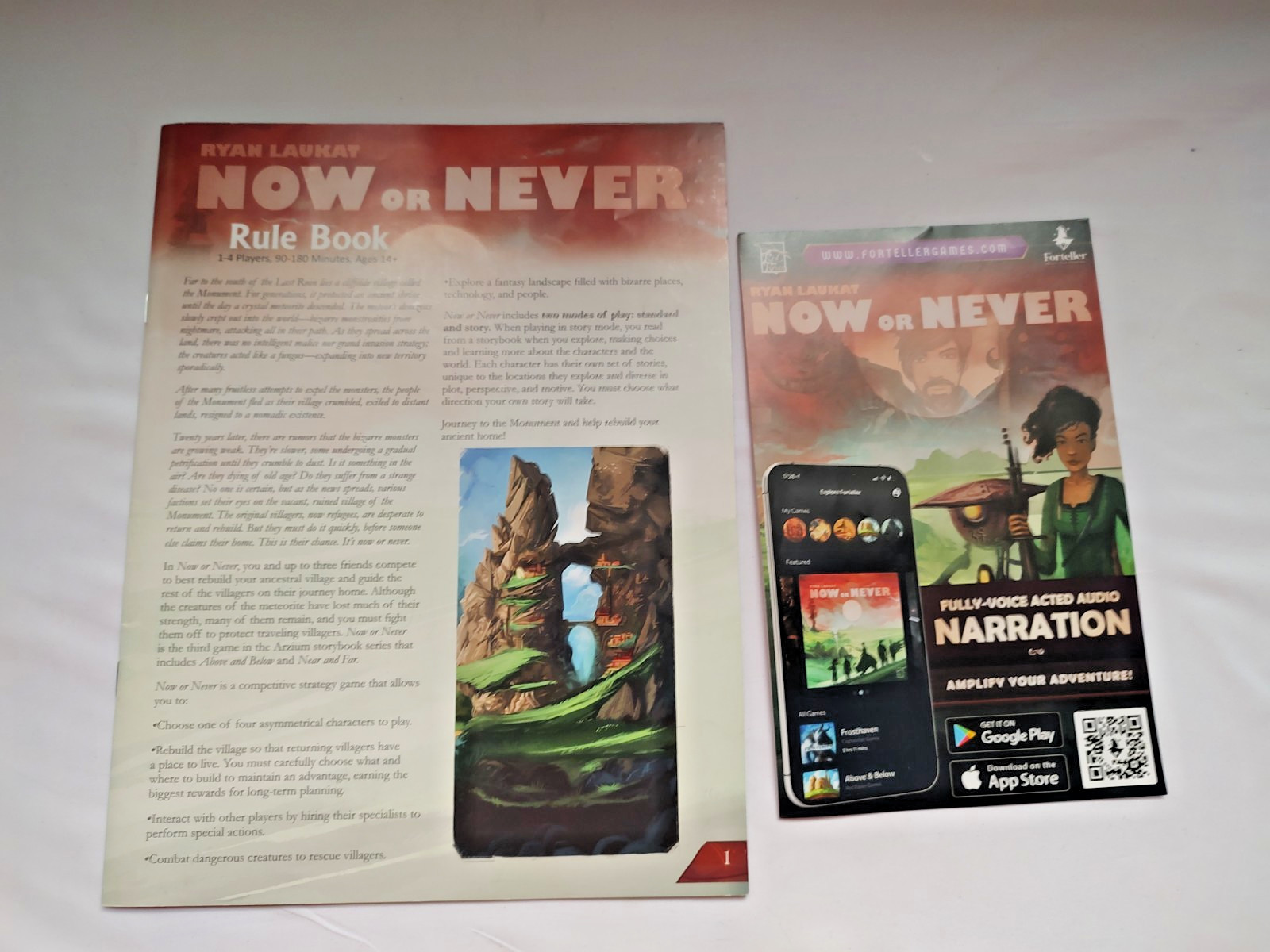 Now or Never | Board Game – Red Raven Games – Ryan Laukat (2020)