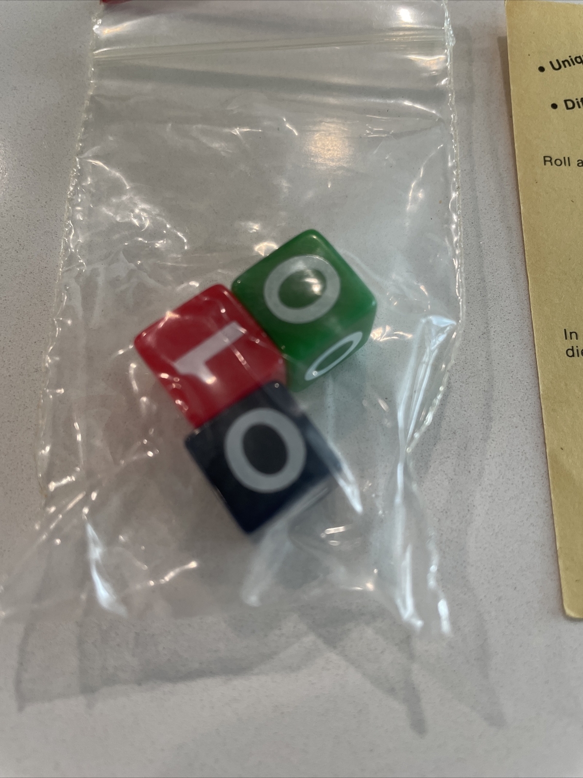 Vintage 3 Binary Dice Game Creative Computing 1 0 Made In USA Rare NOS CPU 80’s