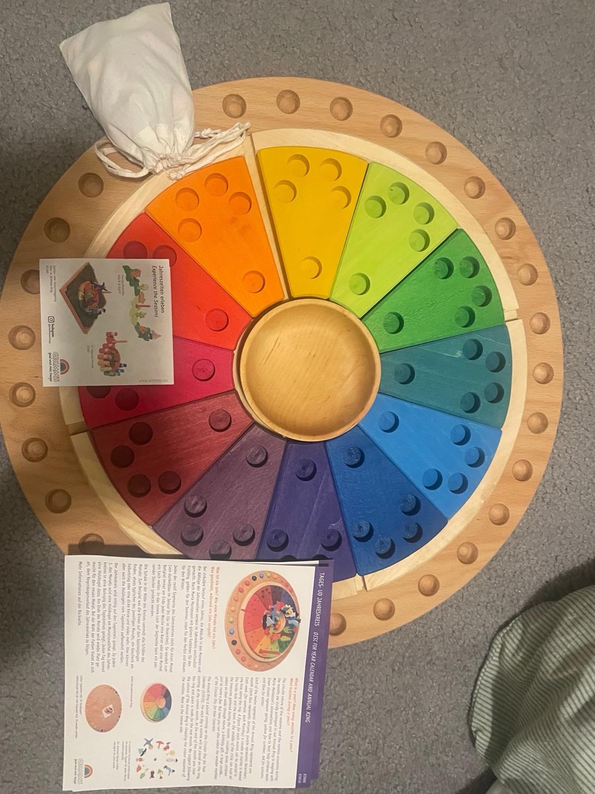 Grimm’s Wooden Annual Ring 🌈