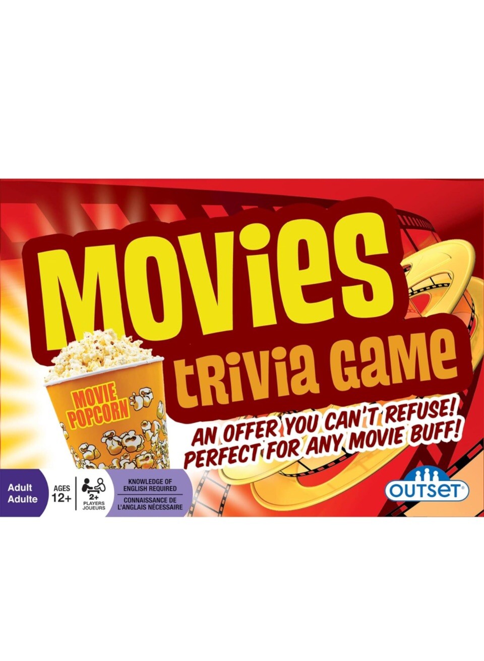 Brand New Sealed Outset Media Boardgame Movies Trivia Game