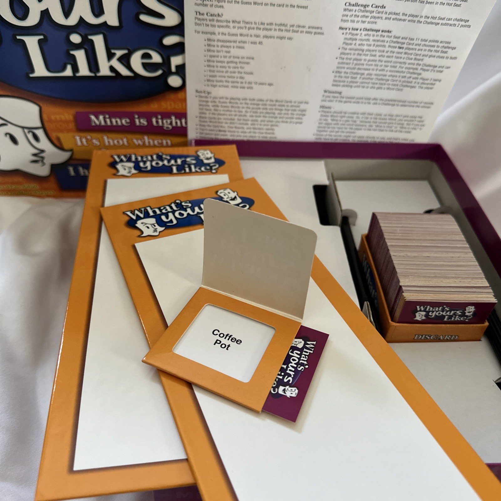 What’s Yours Like Game Family Night Board Game