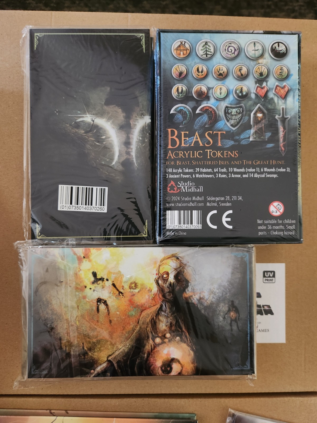 Beast & Shattered Isles Board Game – Gamefound Deluxe Pledge w/ Minis & Extras