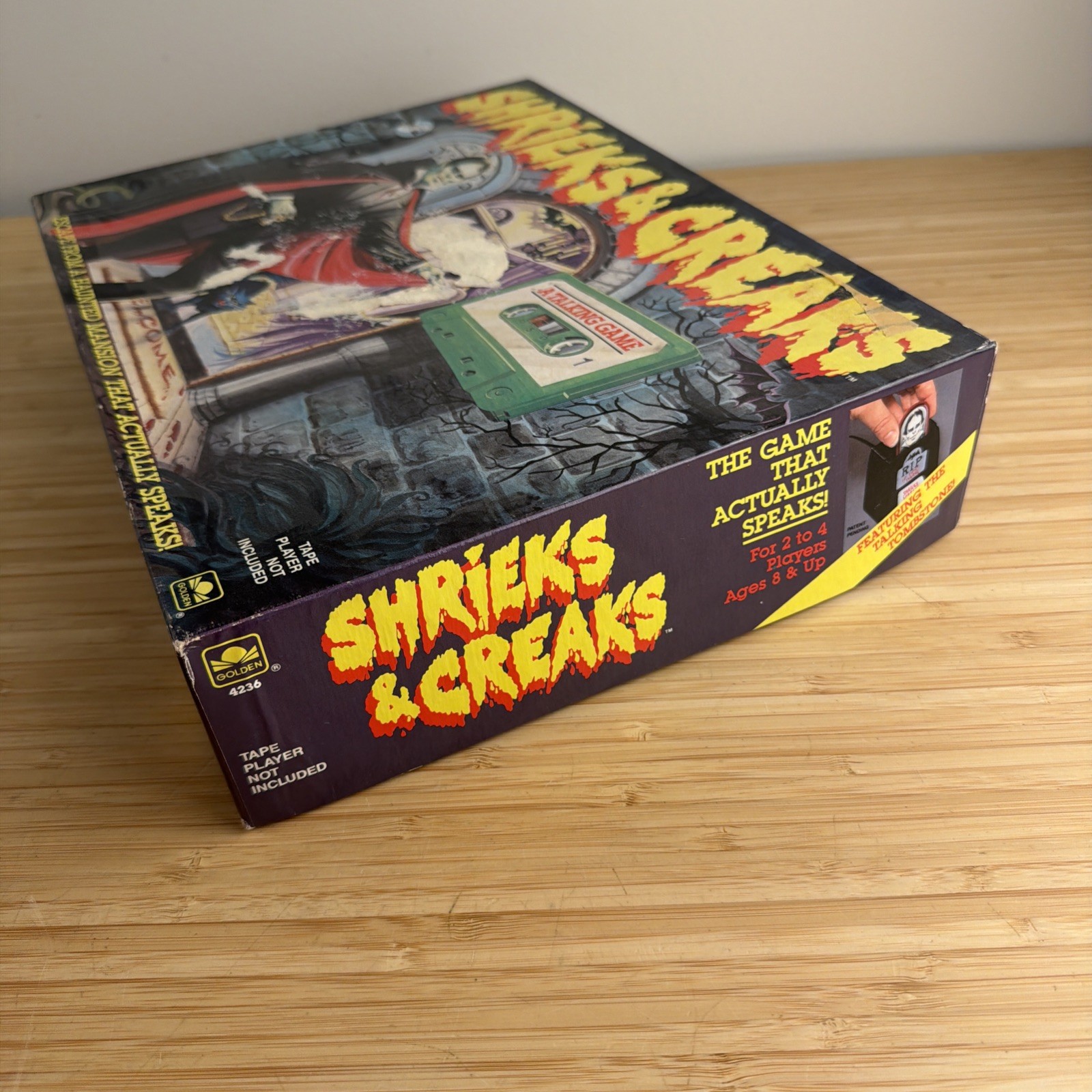 Shrieks Creaks Talking Horror Board Game Vintage 1988 Complete!