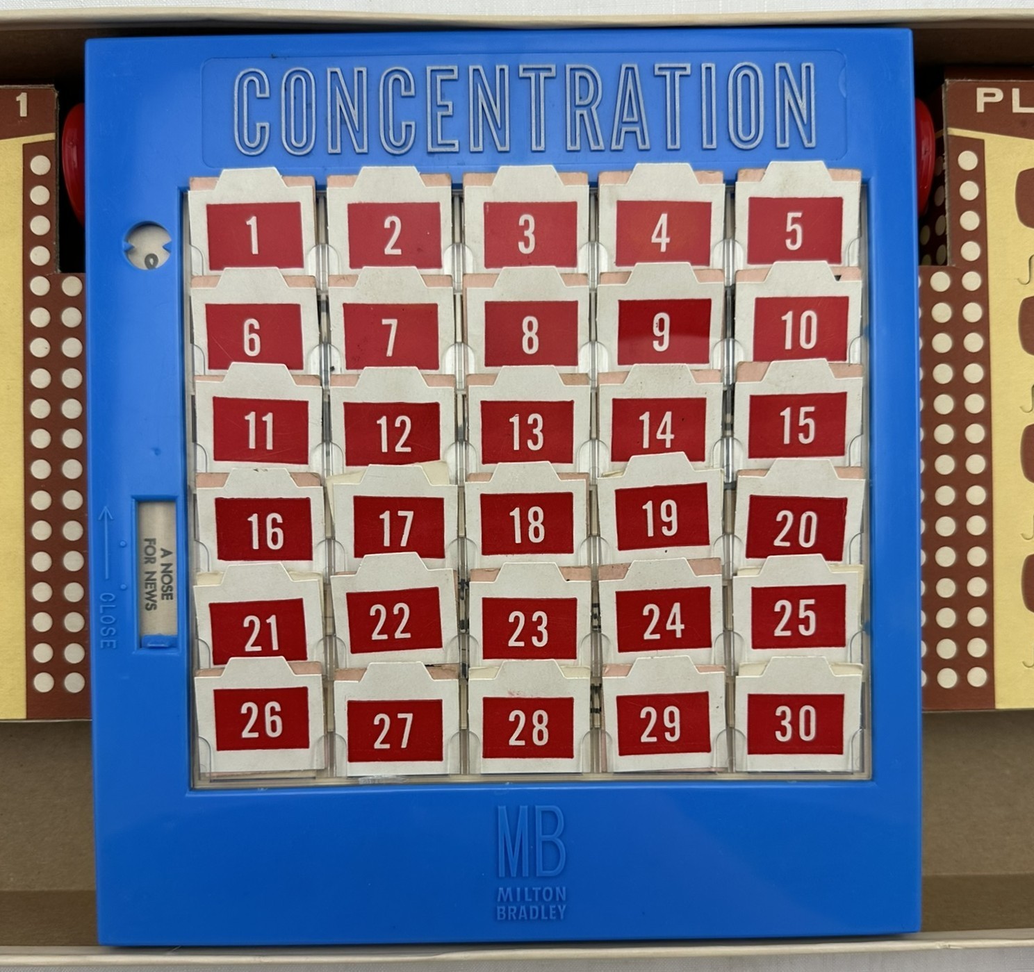 1970 Concentration Game 11th Edition by Milton Bradley Complete Great Condition