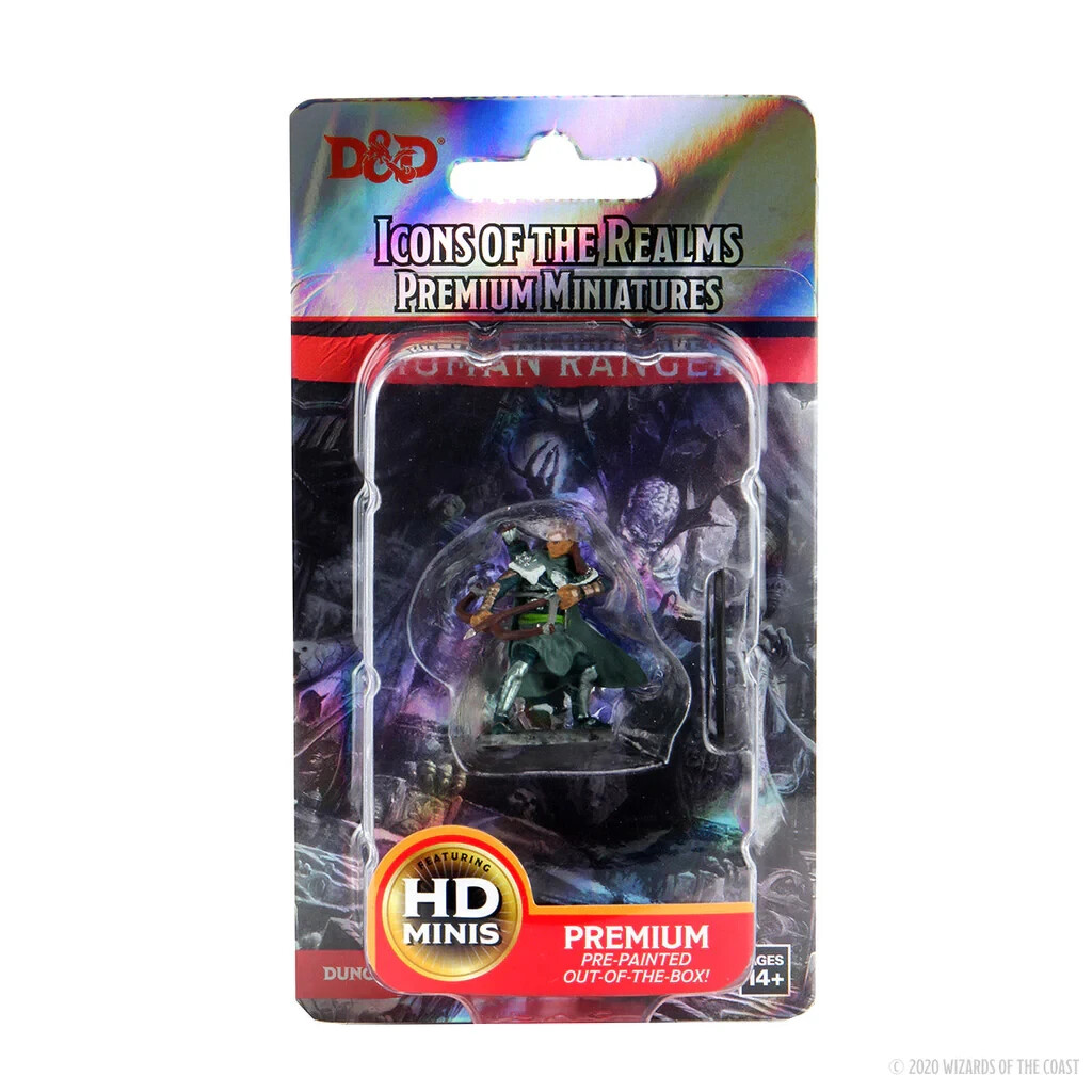 DUNGEONS & DRAGONS ICONS PREMIUM MINIATURES ~ HUMAN MALE RANGER
