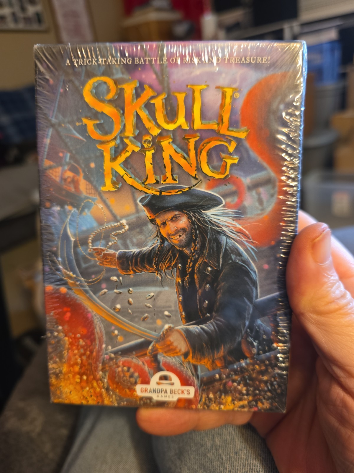 NEW Grandpa Beck’s Skull King Card Game A Trick Taking Battle Of Risk & Treasure