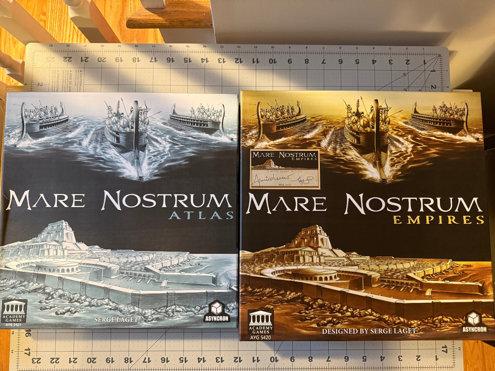 Mare Nostrum 2 games- Atlas and Empire (Open Box)