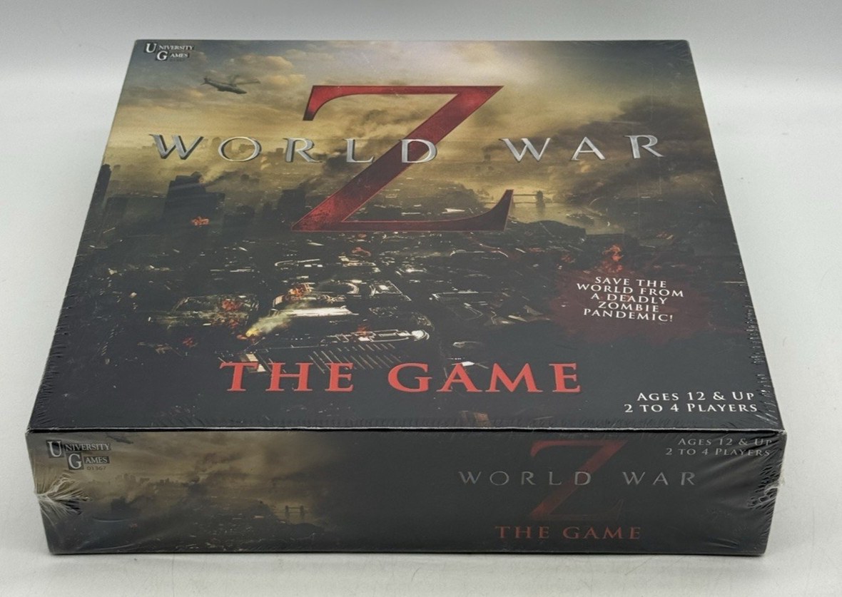 WORLD WAR Z The Game Family Game Night Board Game Zombies