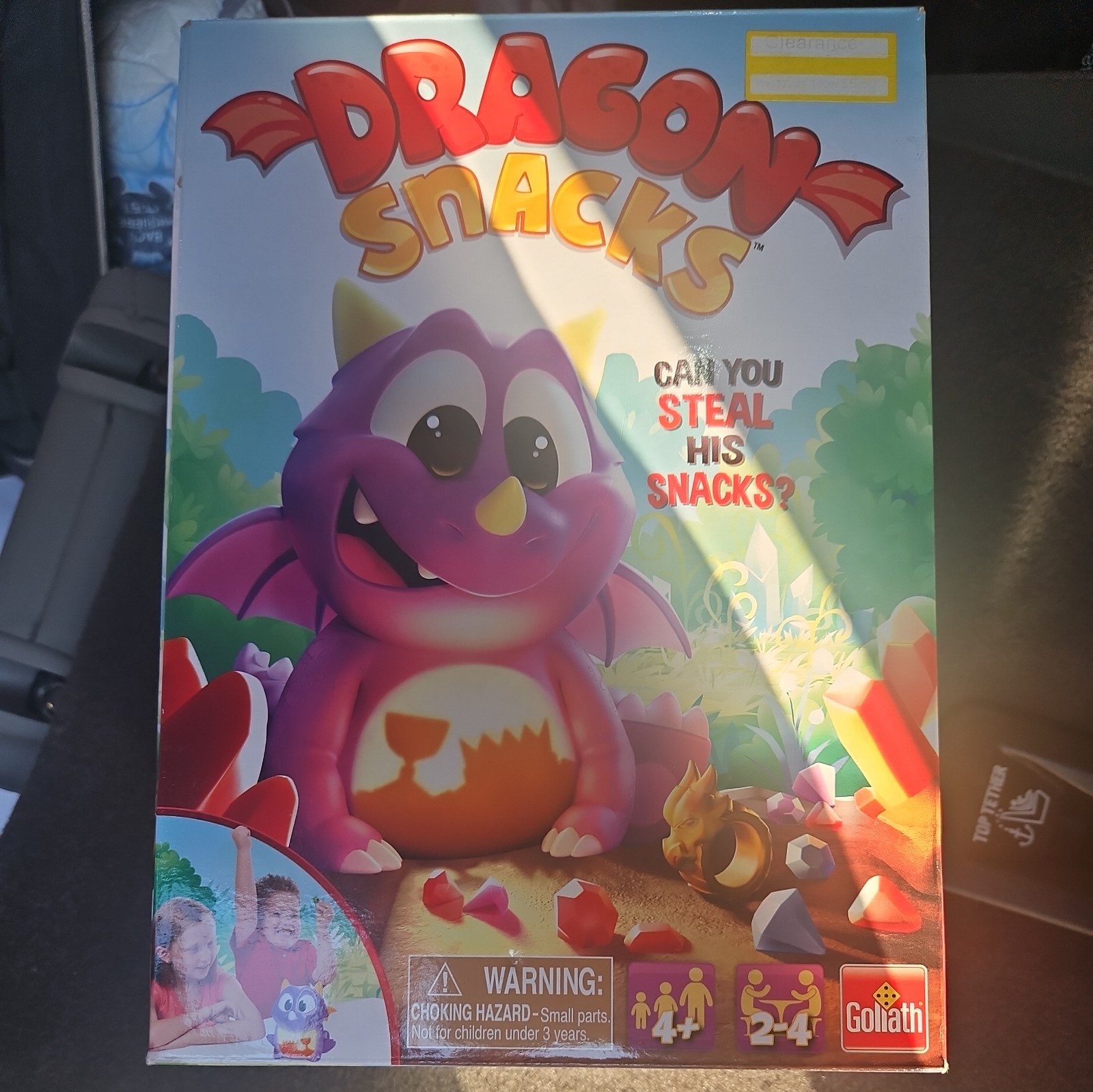 Goliath DRAGON SNACKS Find the Treasure Memory Game COMPLETE in BOX Works RARE