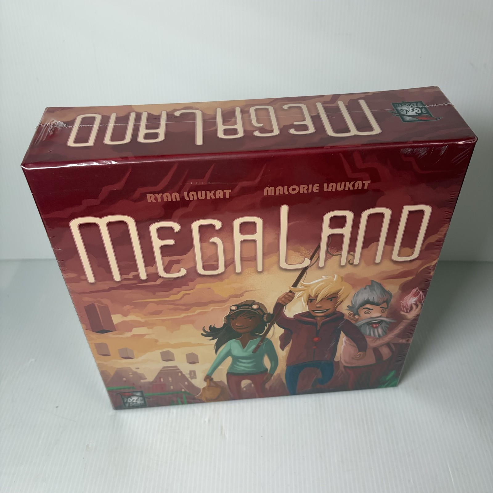 Megaland Board Game New Factory Sealed Red Raven Games Ryan & Malorie Laukat