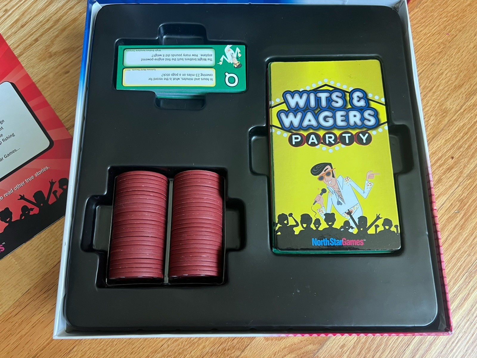 Wits and Wagers Party Edition Complete North Star Games 2013 Family Board Game