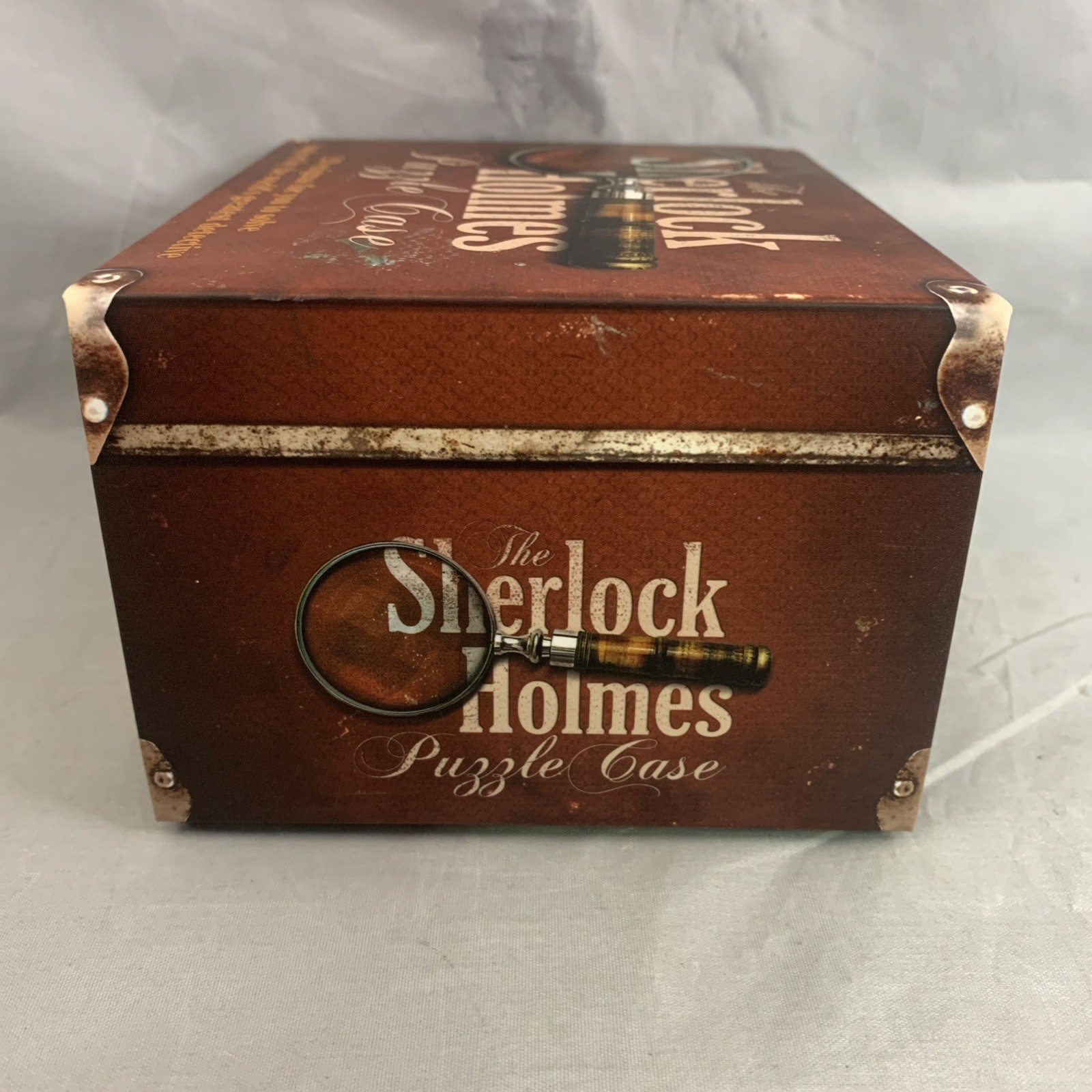 SHERLOCK Holmes Puzzle Case Game Box Sterling Innovation Open Box Complete