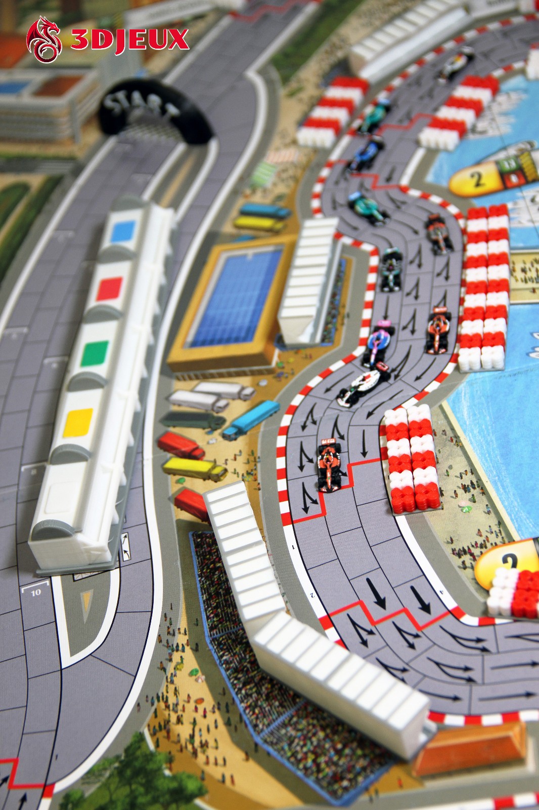 F1 Scenery 3D Set – Formula D Game Enhancement Kit