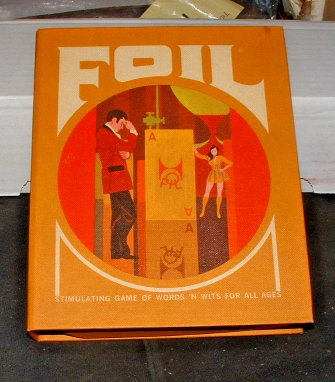 Vintage Foil The Game of Words & Wits 3M Card Game 1970 Brand New Sealed Cards