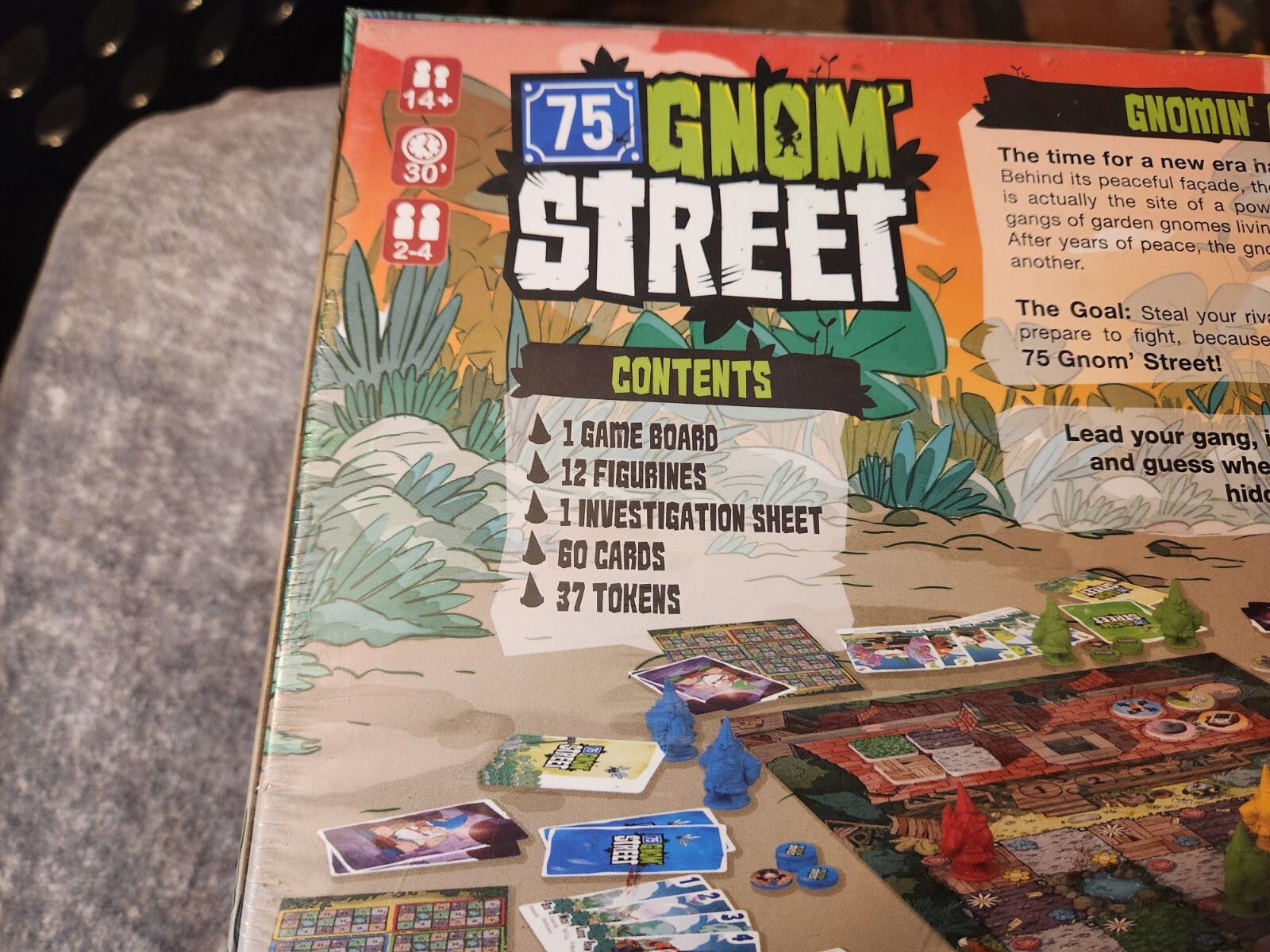 75 Gnom’ Street Board Game – New! Factory Sealed
