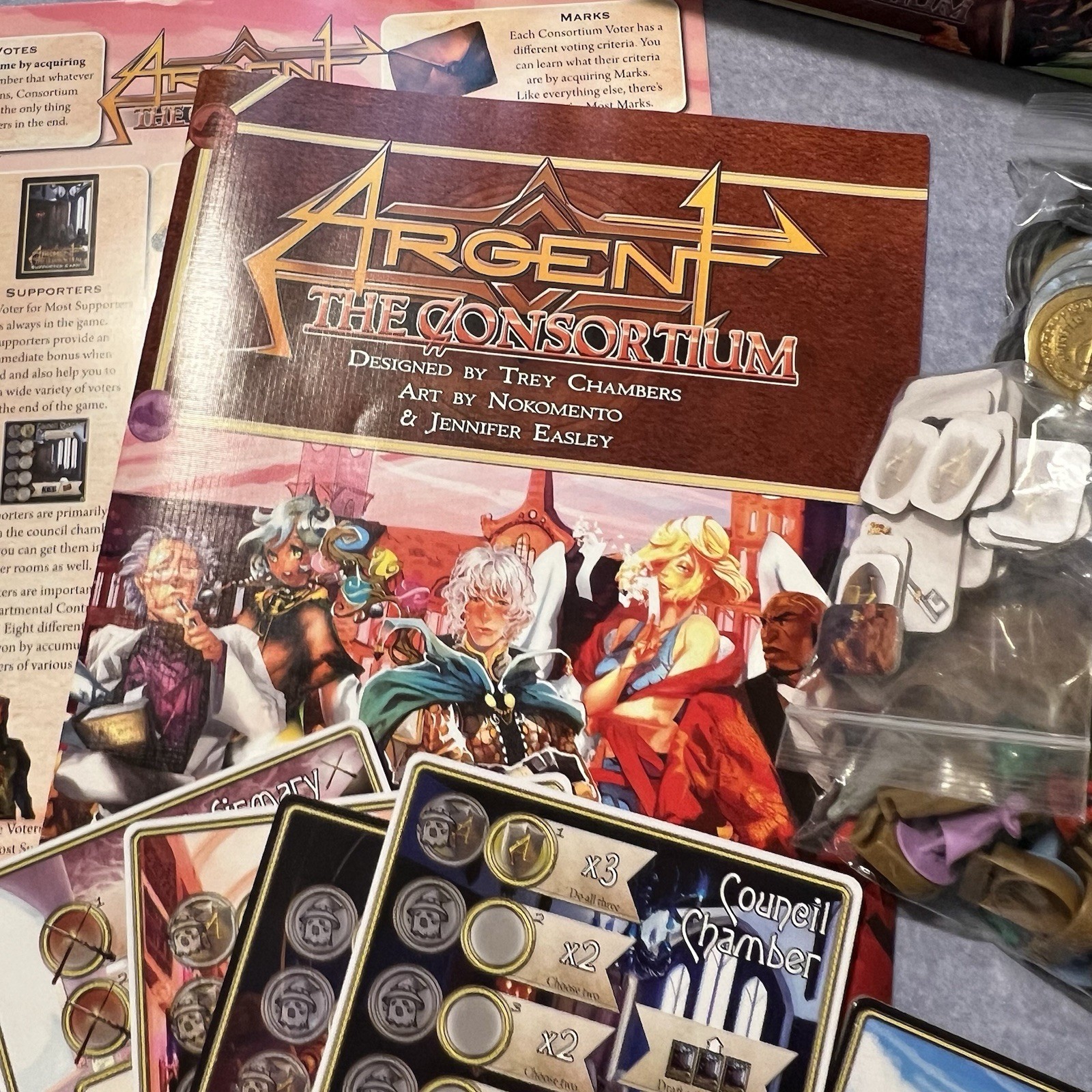 World of Indines Level 99 Games Argent The Consortium 2015 Complete