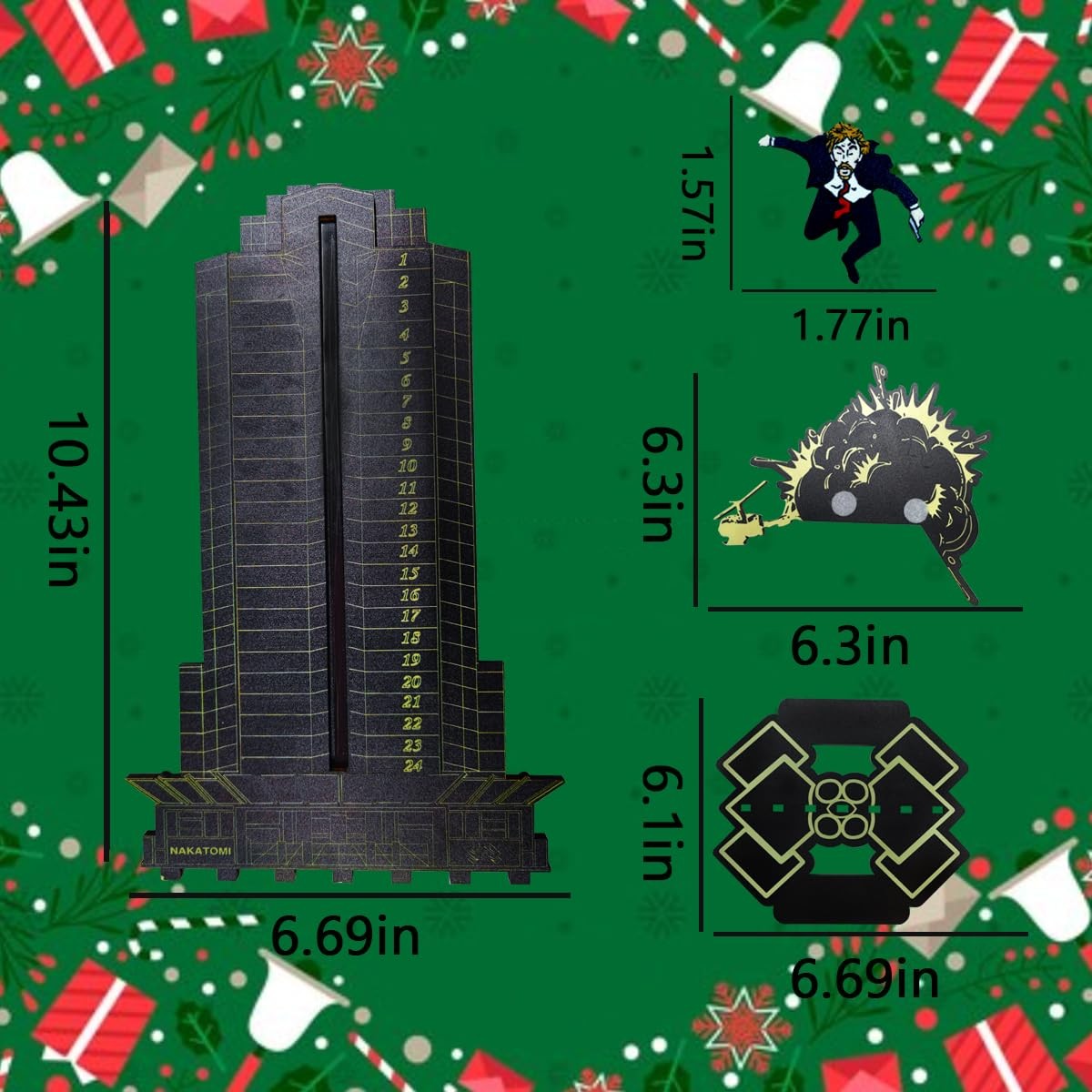Die Hard Advent Calendar, 2025 Christmas Black Calendar