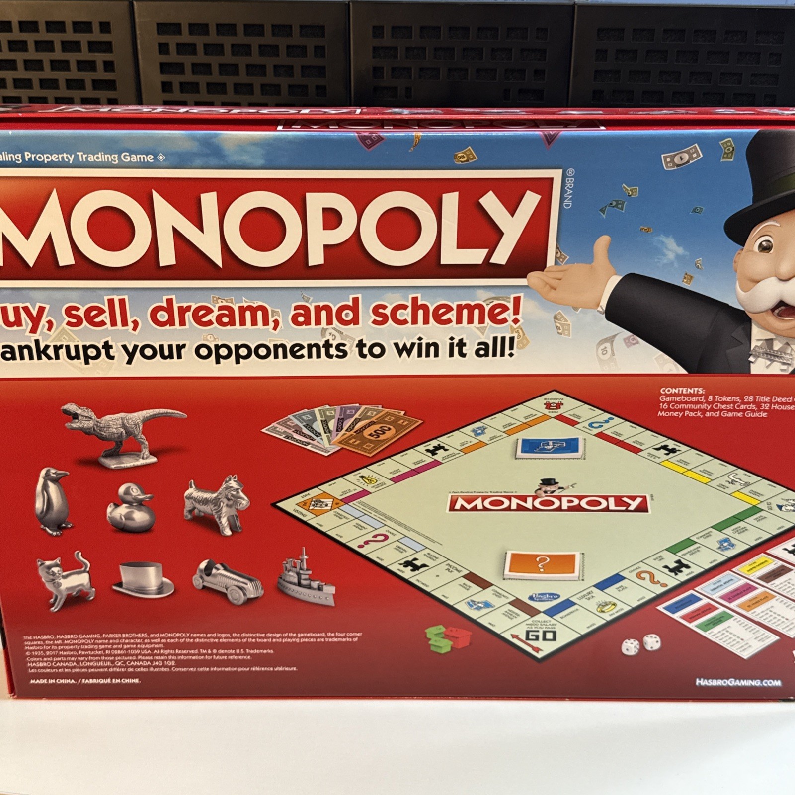 Monopoly The Board Game – Parker Brothers & Hasbro Gaming – Brand New